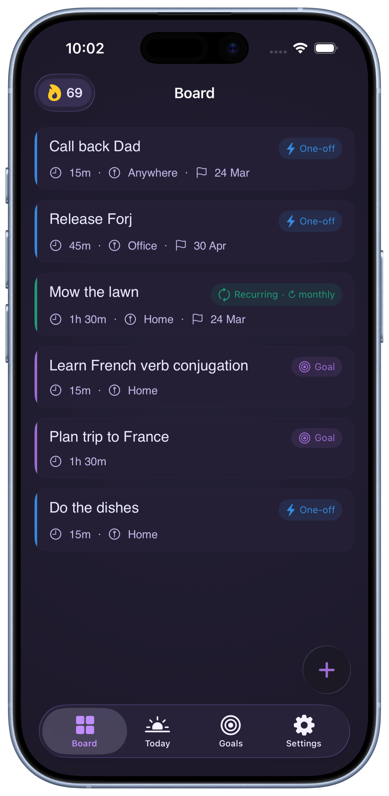 Forj app screenshot